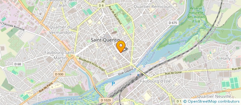 localisation de l'entreprise MONSIEUR ALEX AVINLI à SAINT-QUENTIN