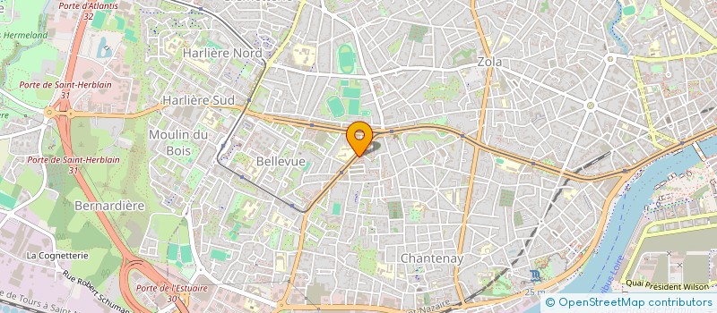 localisation de l'entreprise MONSIEUR ALEX BADEA à NANTES