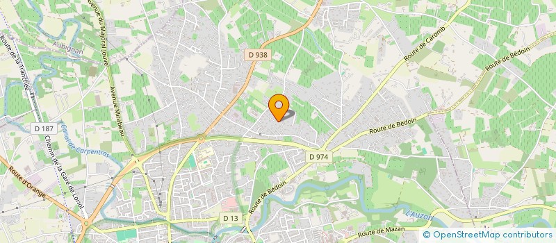 localisation de l'entreprise MONSIEUR ALEX BALSAMO  CARPENTRAS