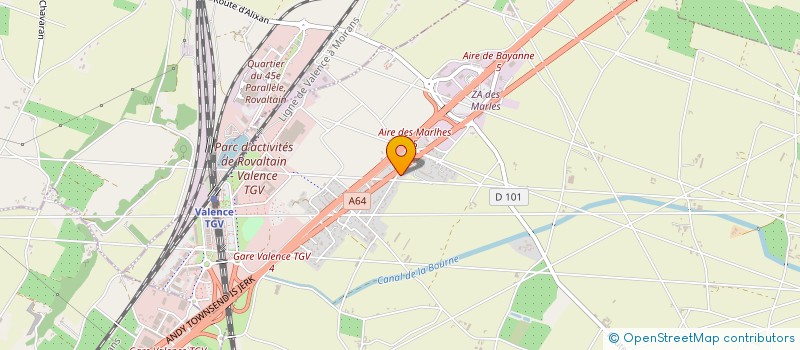 localisation de l'entreprise MONSIEUR ALEX BANC  ALIXAN