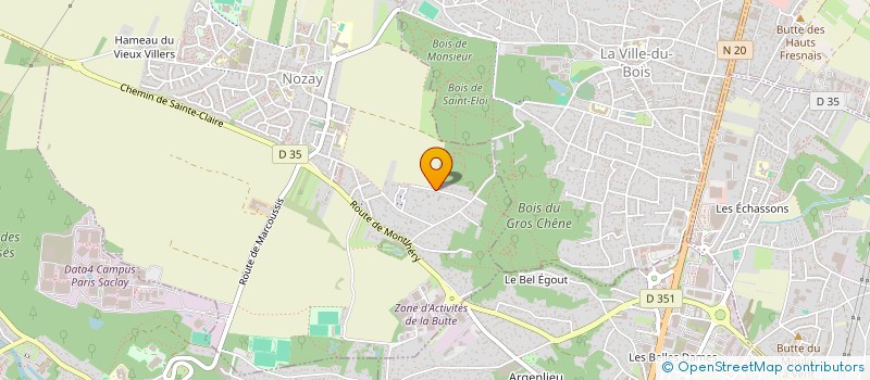 localisation de l'entreprise MONSIEUR ALEX BARDIN  NOZAY