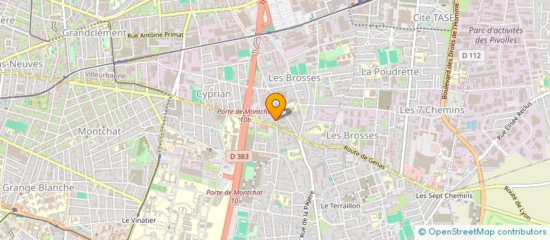 localisation de l'entreprise MONSIEUR ALEX BASSET  VILLEURBANNE