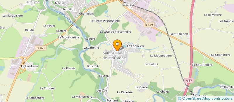 localisation de l'entreprise MONSIEUR ALEX BELAUD à MORTAGNE-SUR-SEVRE