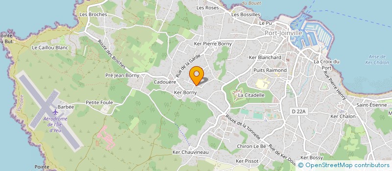 localisation de l'entreprise MONSIEUR ALEX BENETEAU à L'ILE-D'YEU