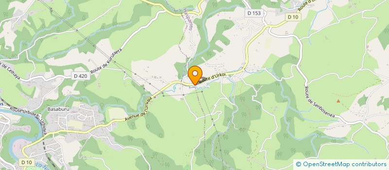 localisation de l'entreprise MONSIEUR ALEX BETTONI  HASPARREN