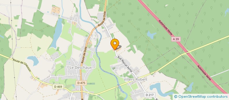 localisation de l'entreprise MONSIEUR ALEX BONJOUR  VILLERS-ROBERT