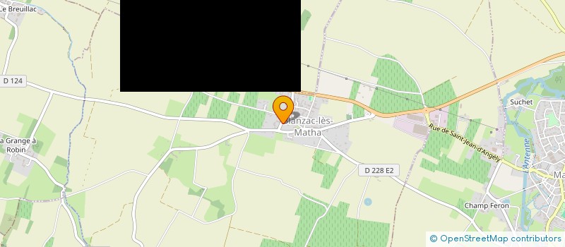 localisation de l'entreprise MONSIEUR ALEX BONNAUD  BLANZAC-LES-MATHA