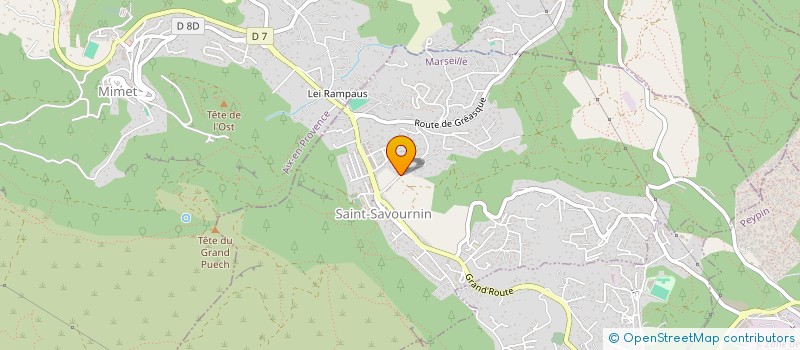 localisation de l'entreprise MONSIEUR ALEX BOREL  SAINT-SAVOURNIN