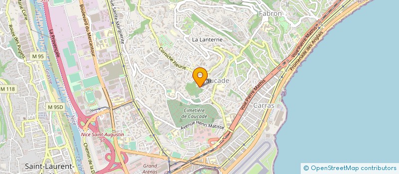 localisation de l'entreprise MONSIEUR ALEX BOUBLI à NICE