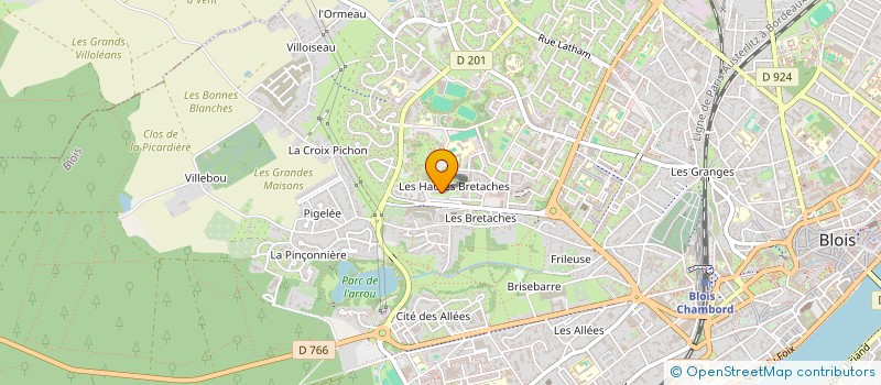 localisation de l'entreprise MONSIEUR ALEX BOUGUENNA à BLOIS