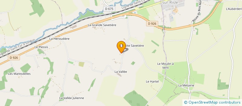 localisation de l'entreprise MONSIEUR ALEX BOUTON à SAINTE-GAUBURGE-SAINTE-COLOMBE