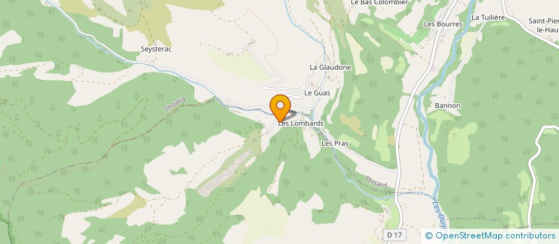 localisation de l'entreprise MONSIEUR ALEX BOYER  BARRAS