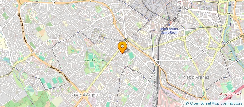 localisation de l'entreprise MONSIEUR ALEX BROCVIELLE  MONTPELLIER