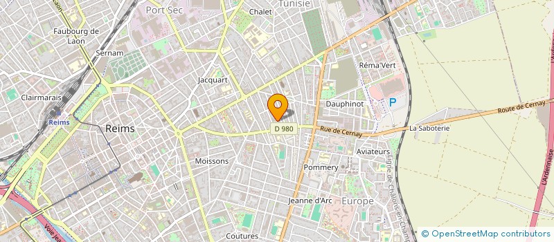 localisation de l'entreprise MONSIEUR ALEX BUCITA  REIMS