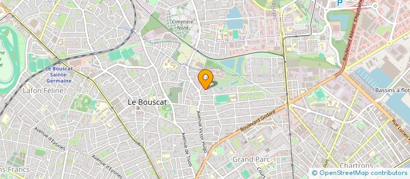 localisation de l'entreprise MONSIEUR ALEX BUN à LE BOUSCAT