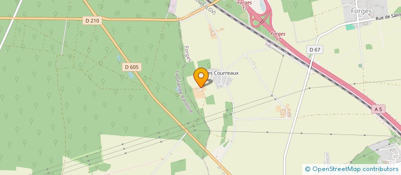 localisation de l'entreprise MONSIEUR ALEX BUZZI  FORGES