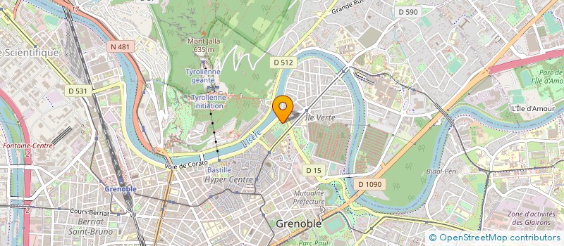 localisation de l'entreprise MONSIEUR ALEX CALIZZANO à GRENOBLE