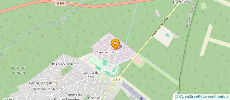 localisation de l'entreprise MONSIEUR ALEX CAMPOS MARQUES à ANDERNOS-LES-BAINS