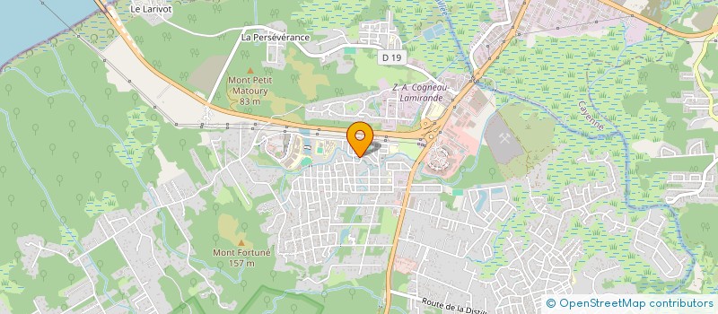 localisation de l'entreprise MONSIEUR ALEX CASTOR  MATOURY