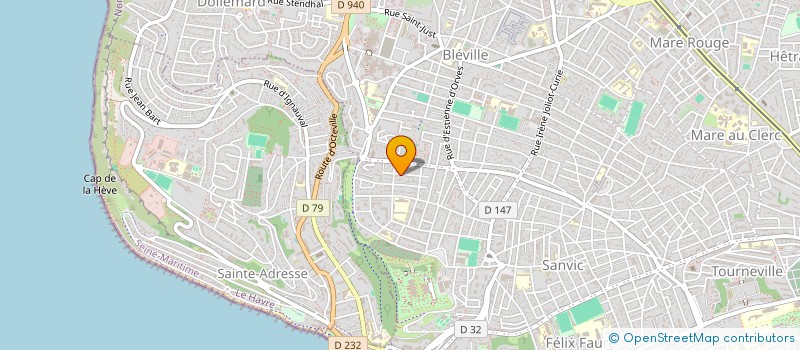 localisation de l'entreprise MONSIEUR ALEX CEDER  LE HAVRE