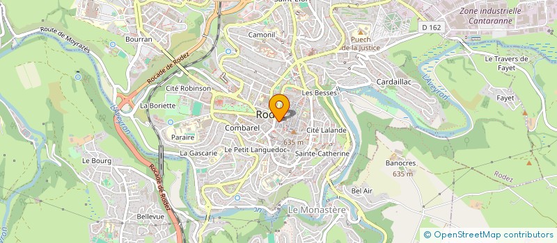 localisation de l'entreprise MONSIEUR ALEX CHACON à RODEZ