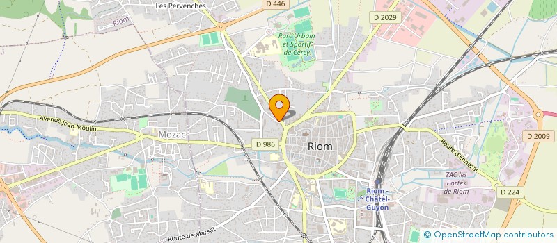 localisation de l'entreprise MONSIEUR ALEX CHAPAS  PESSAT-VILLENEUVE