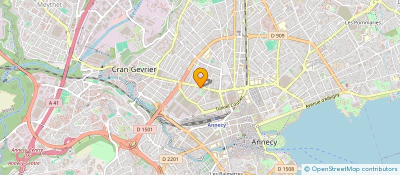 localisation de l'entreprise MONSIEUR ALEX CHARRY DUQUE  ANNECY