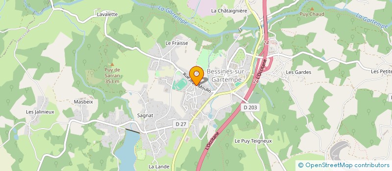 localisation de l'entreprise MONSIEUR ALEX CHEVALIER à CASTILLON-EN-COUSERANS