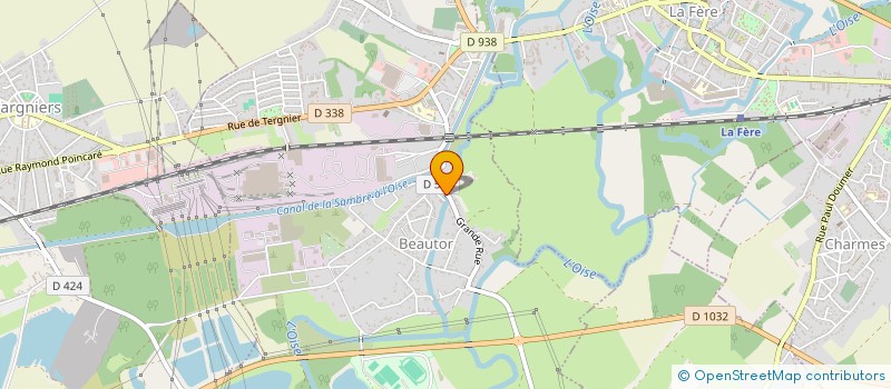 localisation de l'entreprise MONSIEUR ALEX CHEVOLLEAU  VERSIGNY