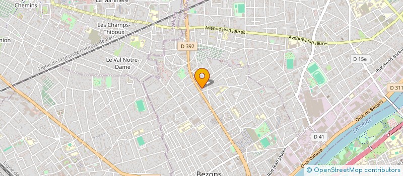 localisation de l'entreprise MONSIEUR ALEX CORREIA à BEZONS