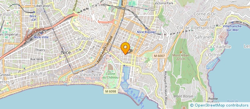 localisation de l'entreprise MONSIEUR ALEX DARDELET à NICE