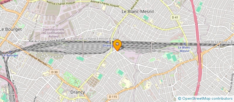 localisation de l'entreprise MONSIEUR ALEX DE PAIVA à DRANCY