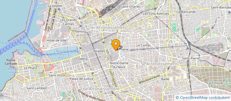 localisation de l'entreprise MONSIEUR ALEX DESSERS à MARSEILLE