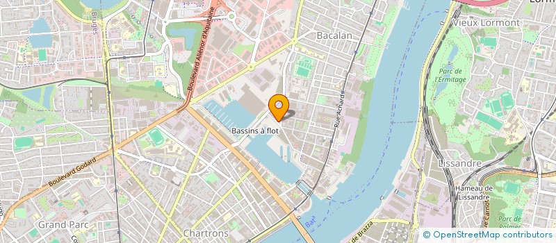 localisation de l'entreprise MONSIEUR ALEX DESVOY  BORDEAUX