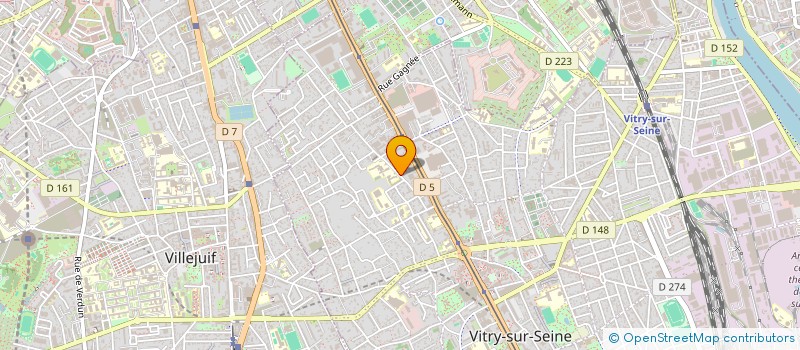 localisation de l'entreprise MONSIEUR ALEX DIEP à VITRY-SUR-SEINE