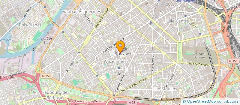 localisation de l'entreprise MONSIEUR ALEX DUBOIS à LILLE