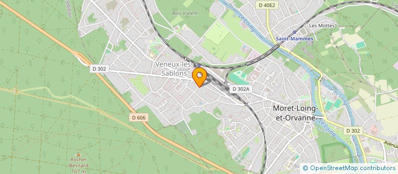 localisation de l'entreprise MONSIEUR ALEX DUVIVIER  MORET-LOING-ET-ORVANNE