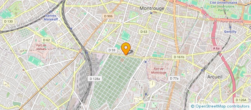 localisation de l'entreprise MONSIEUR ALEX ENCISO TRUJILLO  MONTROUGE