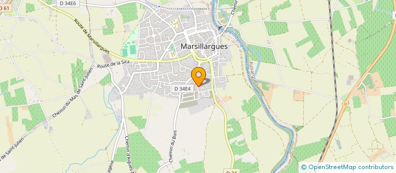 localisation de l'entreprise MONSIEUR ALEX FAULCONNIER  MARSILLARGUES