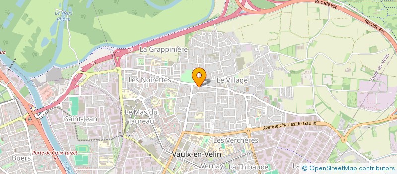 localisation de l'entreprise MONSIEUR ALEX GARDET  VAULX-EN-VELIN