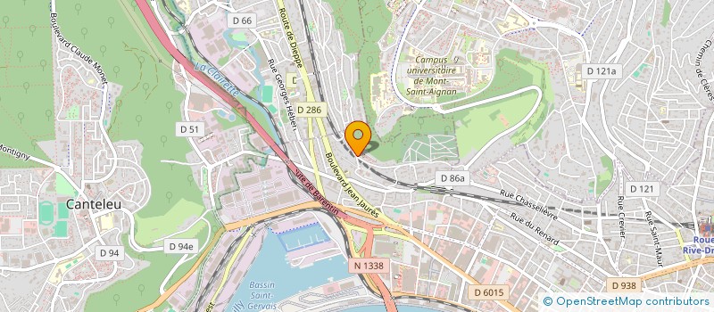 localisation de l'entreprise MONSIEUR ALEX GOMIS  ROUEN