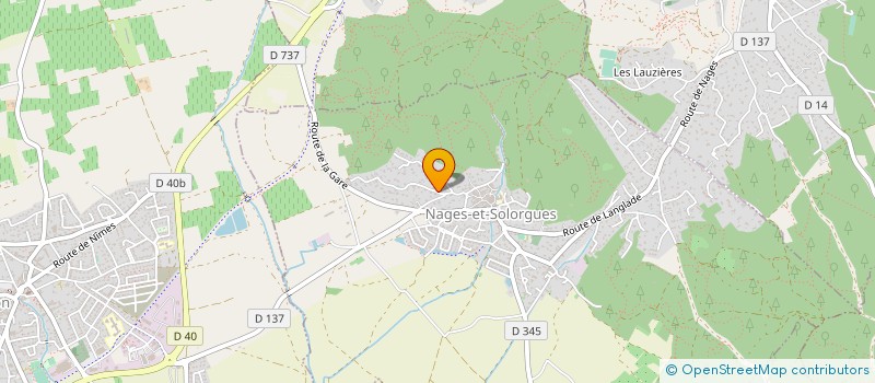 localisation de l'entreprise MONSIEUR ALEX GRANON à NAGES-ET-SOLORGUES