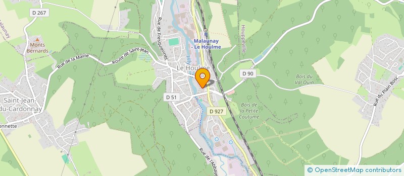 localisation de l'entreprise MONSIEUR ALEX GRISEL  LE HOULME