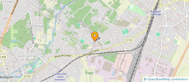 localisation de l'entreprise MONSIEUR ALEX GUENEE à SAINT-GERMAIN-LES-ARPAJON