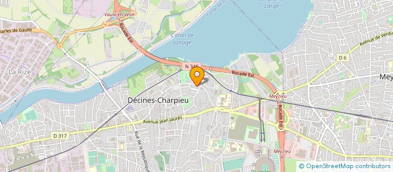 localisation de l'entreprise MONSIEUR ALEX HACYAN  JONAGE