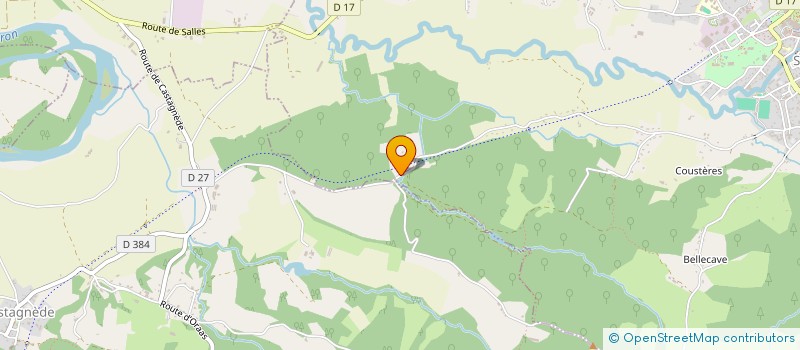 localisation de l'entreprise MONSIEUR ALEX HAMON  SALIES-DE-BEARN