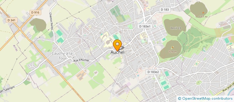 localisation de l'entreprise MONSIEUR ALEX HE  AUCHEL