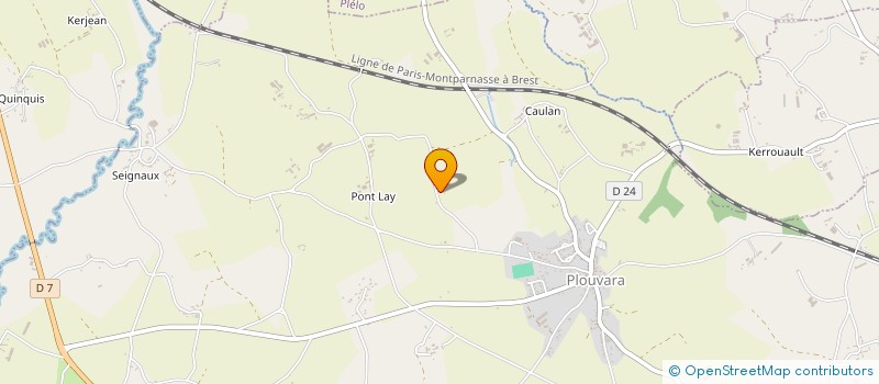 localisation de l'entreprise MONSIEUR ALEX HELLO  PLOUVARA