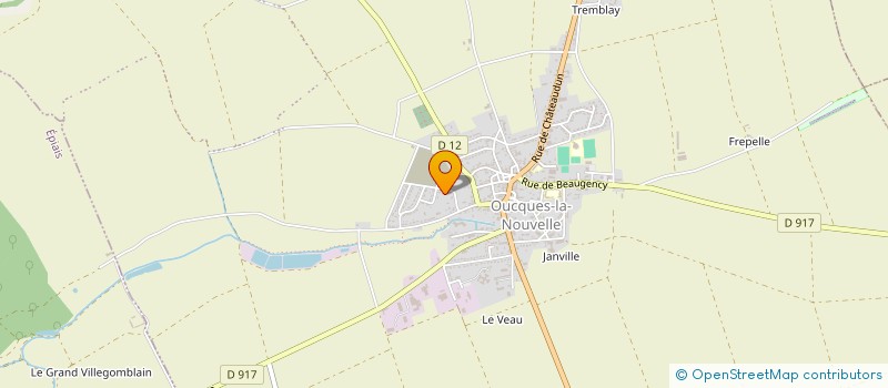 localisation de l'entreprise MONSIEUR ALEX HERNANDEZ  OUCQUES LA NOUVELLE