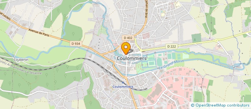 localisation de l'entreprise MONSIEUR ALEX IMOUZA  COULOMMIERS